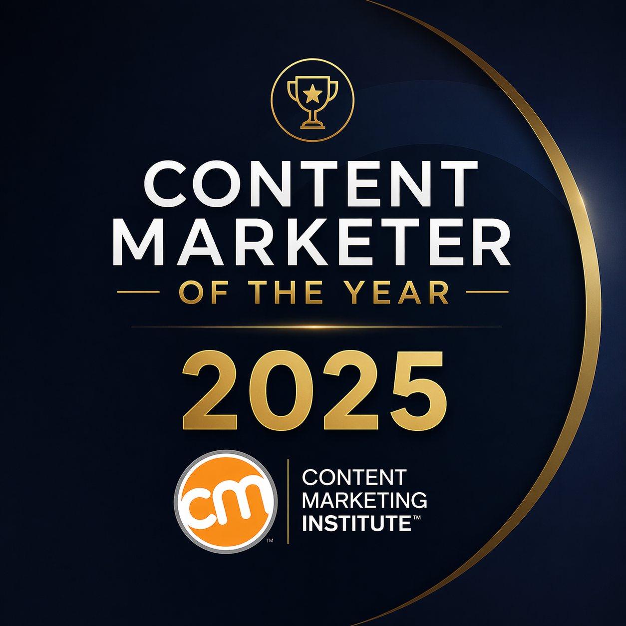 2025 Content Marketer of the Year, Content Marketing Institute